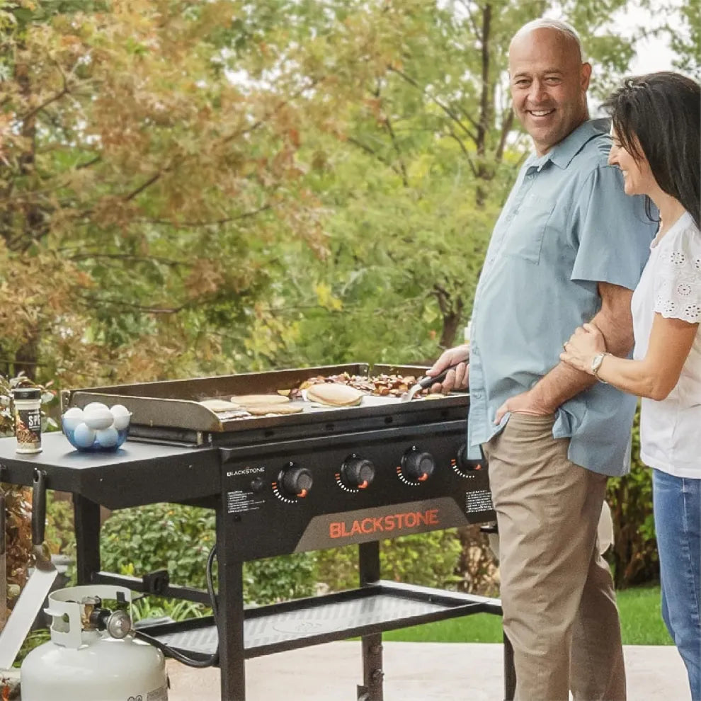 36" Flat Top Griddle Grill – Original Series with Accessory Shelf