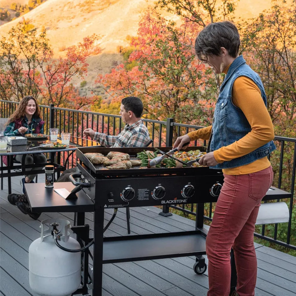 36" Flat Top Griddle Grill – Original Series with Accessory Shelf