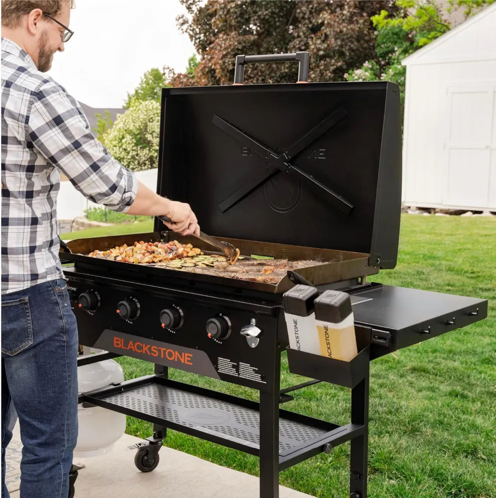 36" Flat Top Griddle Grill – Original Series with Accessory Shelf